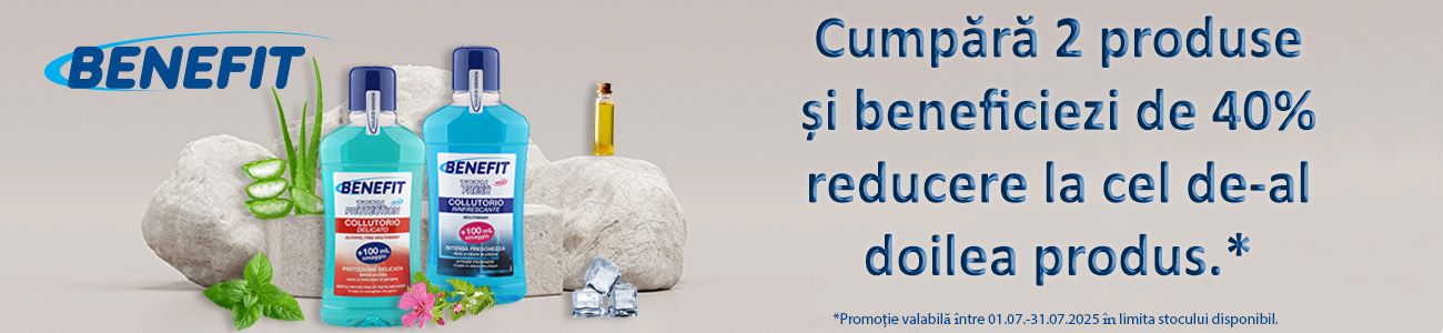 Benefit 1+40% Reducere la al 2-lea Iulie