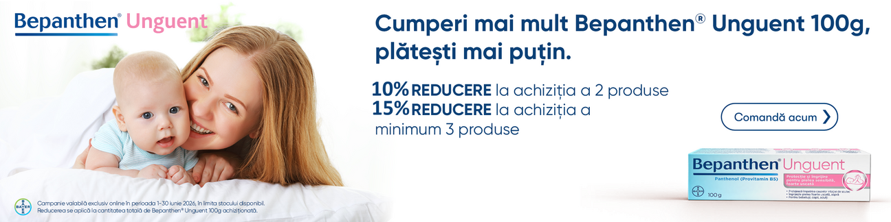 Bepanthen Pana la 15% Reducere Iunie Exclusiv Online
