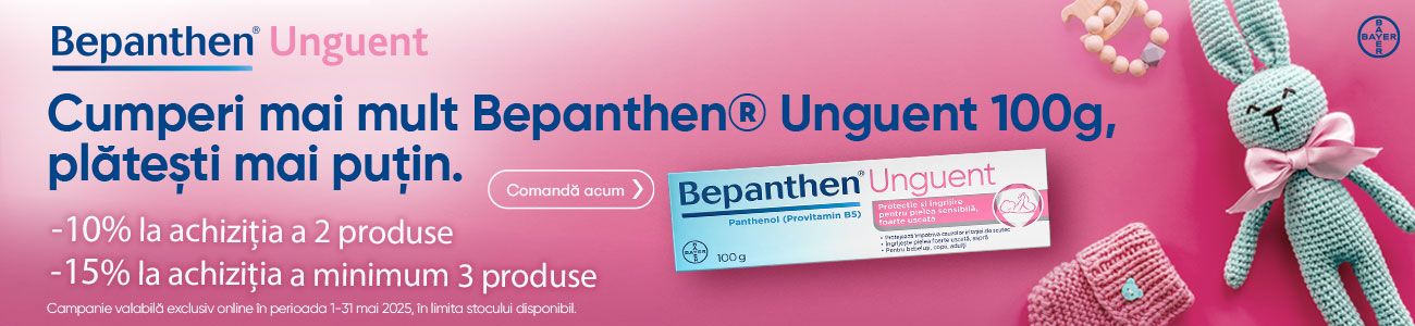 Bepanthen Pana la 15% Reducere Mai
