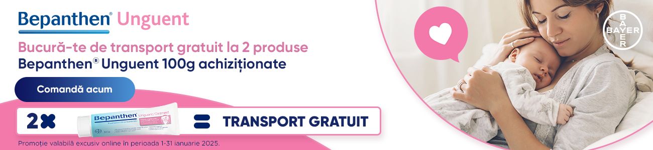 Bepanthen Transport Gratuit Ianuarie