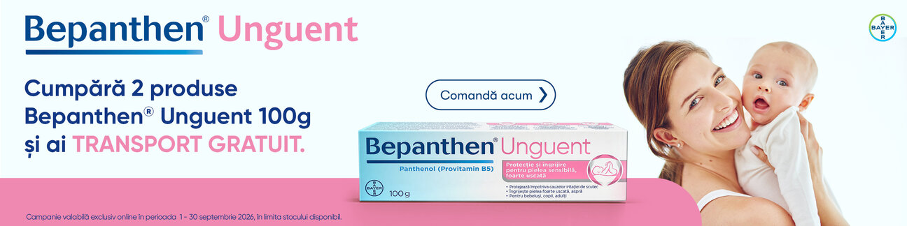 Bepanthen Transport Gratuit Septembrie