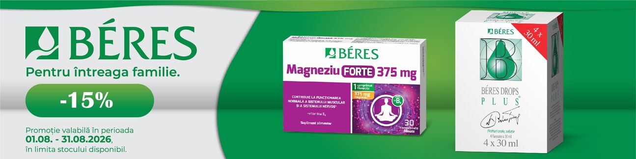 Beres 15% Reducere August 