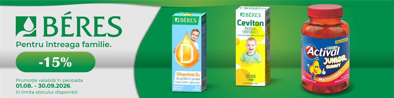 Beres 15% Reducere August-Septembrie