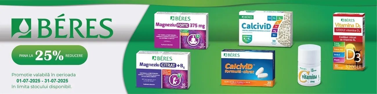 Beres Pana La 25% Reducere Iulie