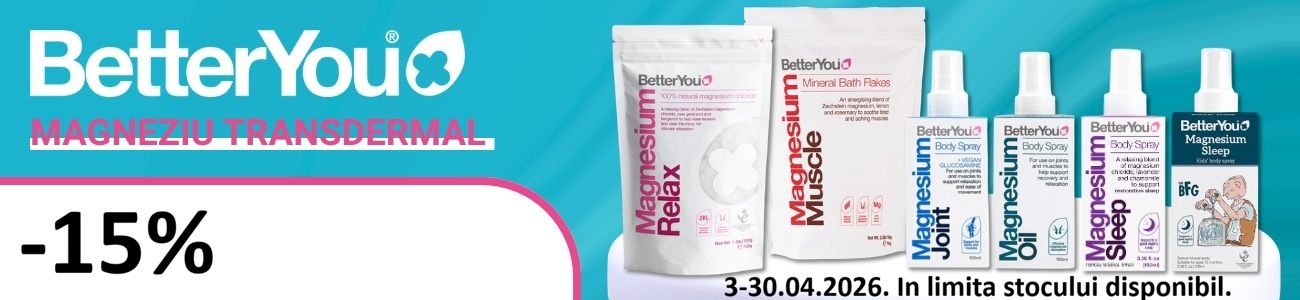 BetterYou 15% Reducere Aprilie