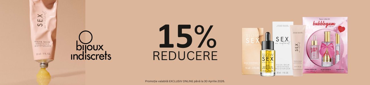 Bijoux Indiscrets 15% Reducere Aprilie