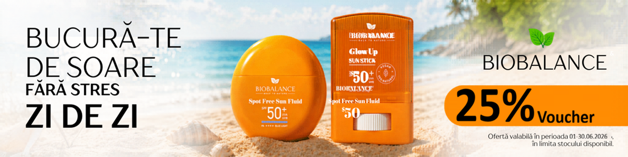 Bio Balance 25% Voucher aplicat in cos Iunie