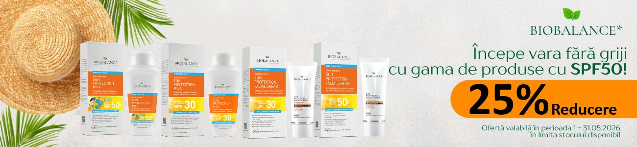 Bio Balance Sun Protection 25% Reducere Mai