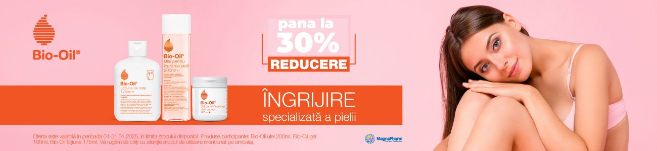 Bio Oil Pana la 30% Reducere Ianuarie 