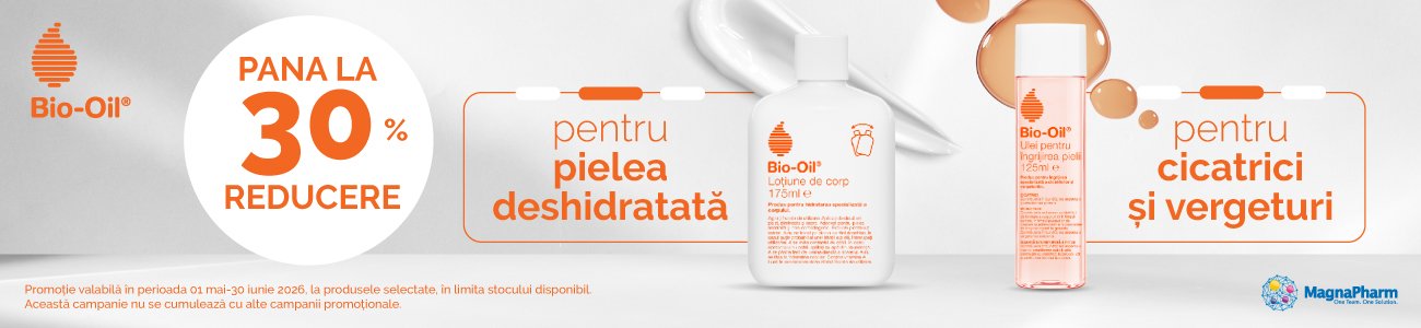 Bio Oil Pana la 30% Reducere Mai-Iunie