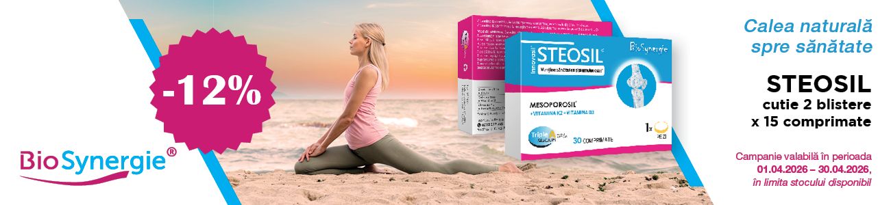 Bio Synergie Steosil 12% Reducere Aprilie