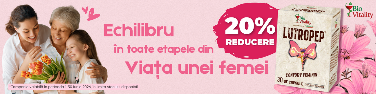 Bio Vitality 20% Reducere Iunie