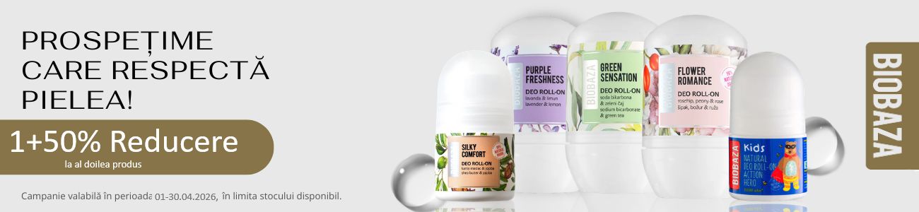 Biobaza 1+50% Reducere la al 2-lea  Aprilie