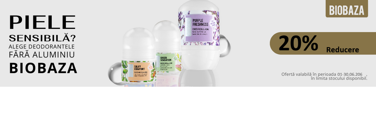 Biobaza 20% Reducere Iunie