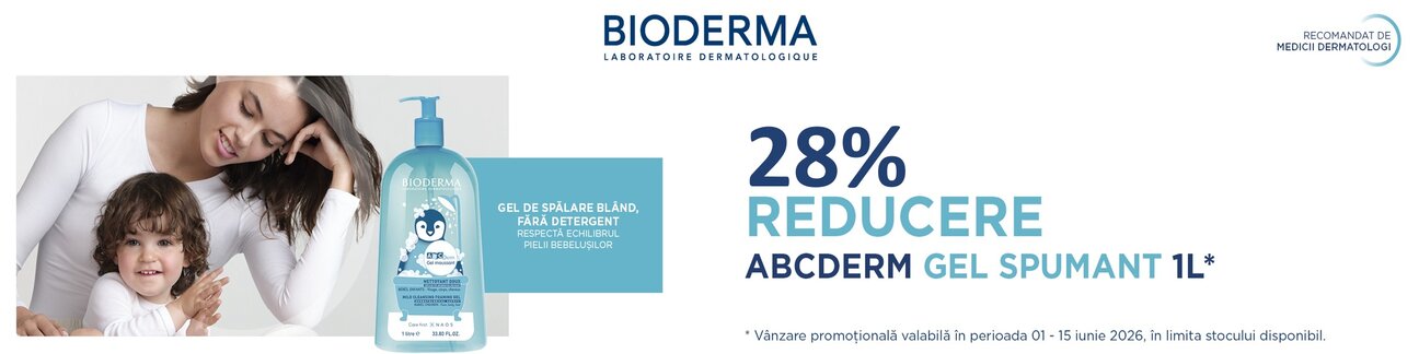 Bioderma ABCDerm 28% Reducere Iunie