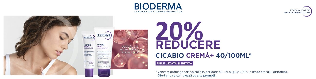 Bioderma Cicabio 20% Reducere August
