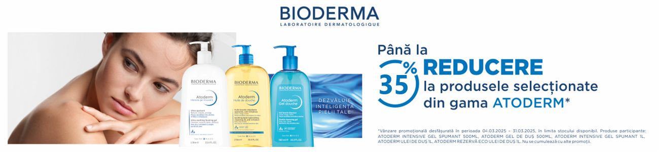 Bioderma Pana la 35% Reducere Martie