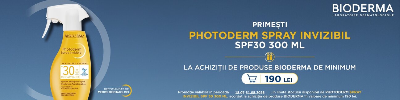 Bioderma Produs Bonus Iulie-August