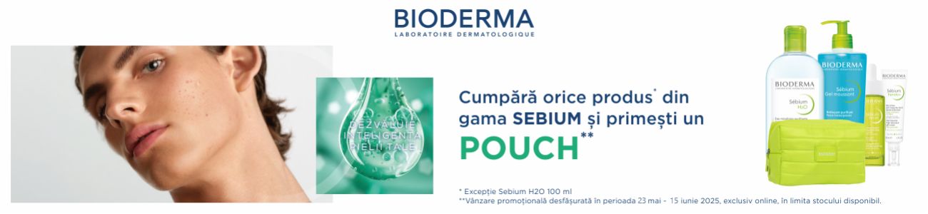 Bioderma Sebium Produs Bonus Mai-Iunie