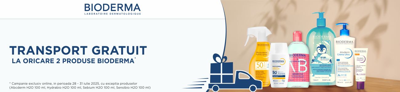 Bioderma Transport Gratuit Iulie