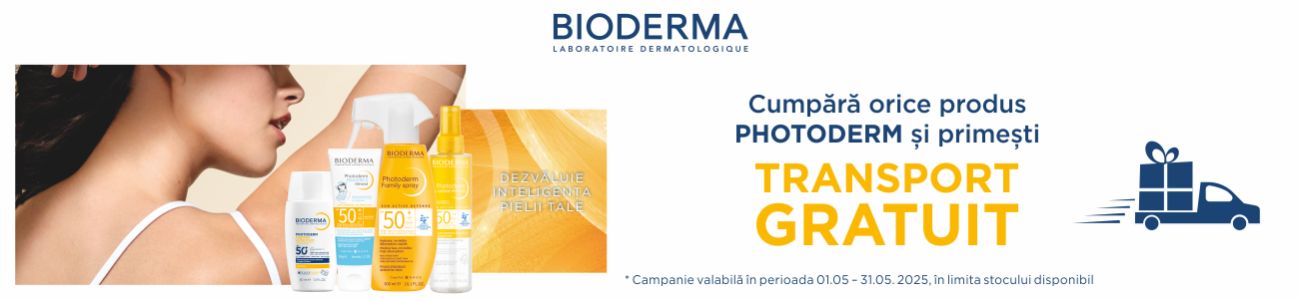 Bioderma Transport Gratuit Mai