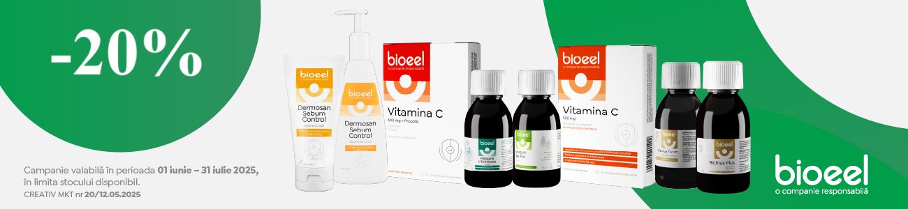Bioeel 20% Reducere Iunie-Iulie