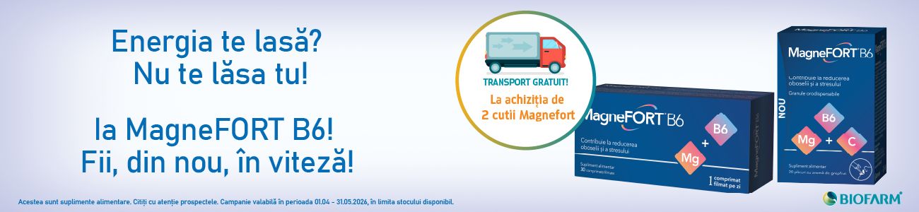 Biofarm Magnefort Transport Gratuit Aprilie-Mai