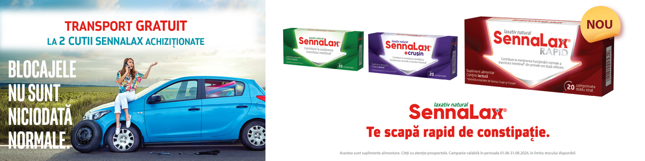 Biofarm Sennalax Transport Gratuit Iunie-August