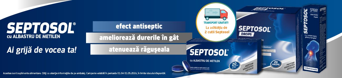 Biofarm Septosol Transport Gratuit Aprilie-Mai