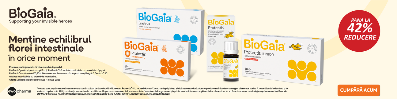 BioGaia Pana la 42% Reducere Zorii Reducerilor