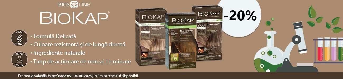 Biokap 20% Reducere Iunie
