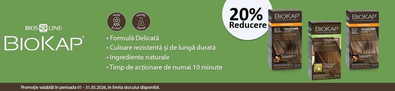 Biokap 20% Reducere Mai