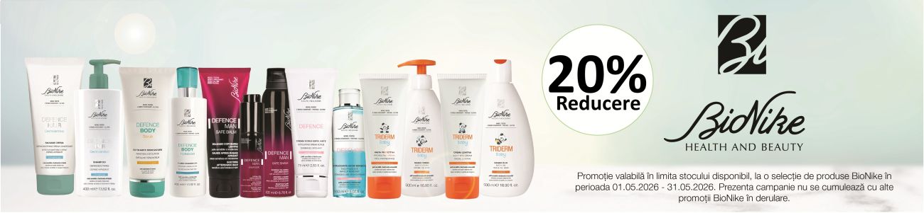 Bionike 20% Reducere Mai