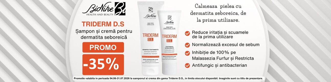 Bionike 35% Reducere Iunie-Iulie