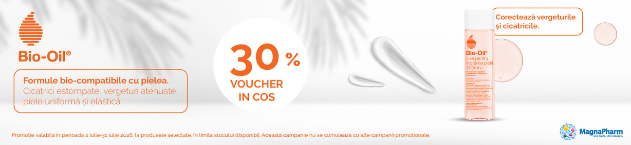 Biooil 30% Voucher in cos Iulie