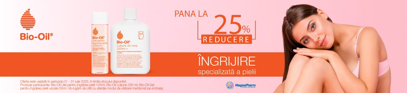 BioOil Pana la 25% Reducere Iulie