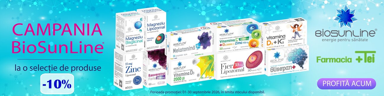 Biosunline 10% Reducere Septembrie