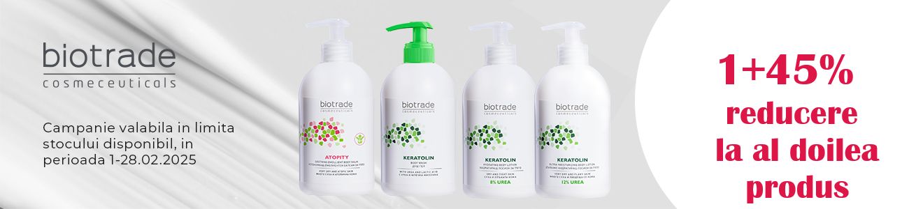 Biotrade 1+45% Reducere La Al Doilea Produs Februarie