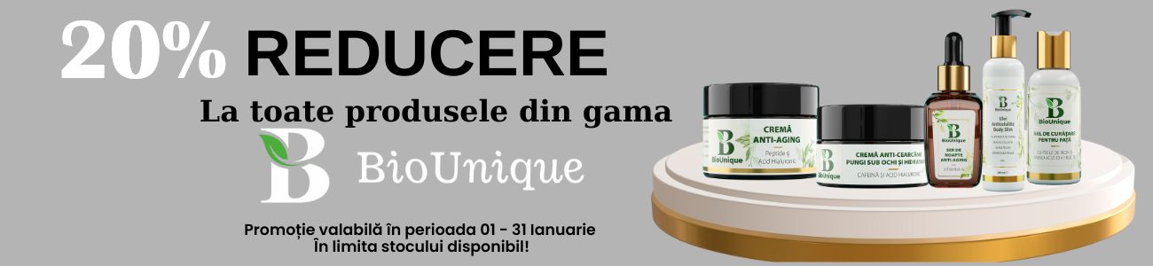 Biounique 20% Reducere Ianuarie