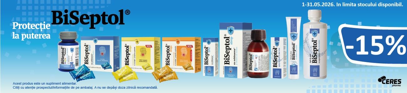 Biseptol 15% Reducere Mai