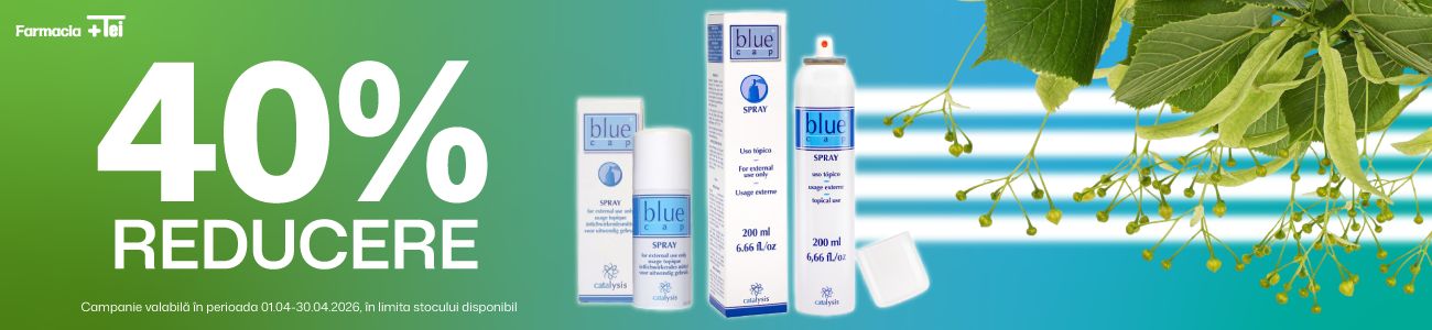 Blue Cap 40% Reducere Aprilie