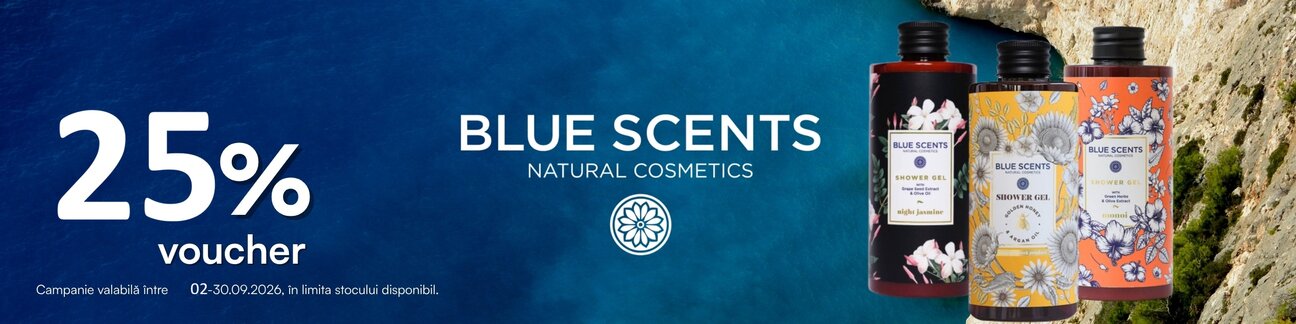 Blue Scent 25% Voucher aplicat in cos Septembrie