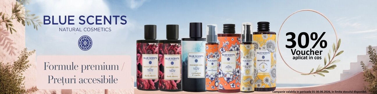 Blue Scents 30% Voucher aplicat in cos Iunie
