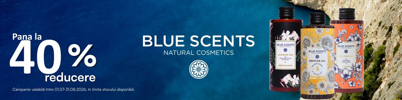 Blue Scents Pana la 40% Reducere Iuie-August