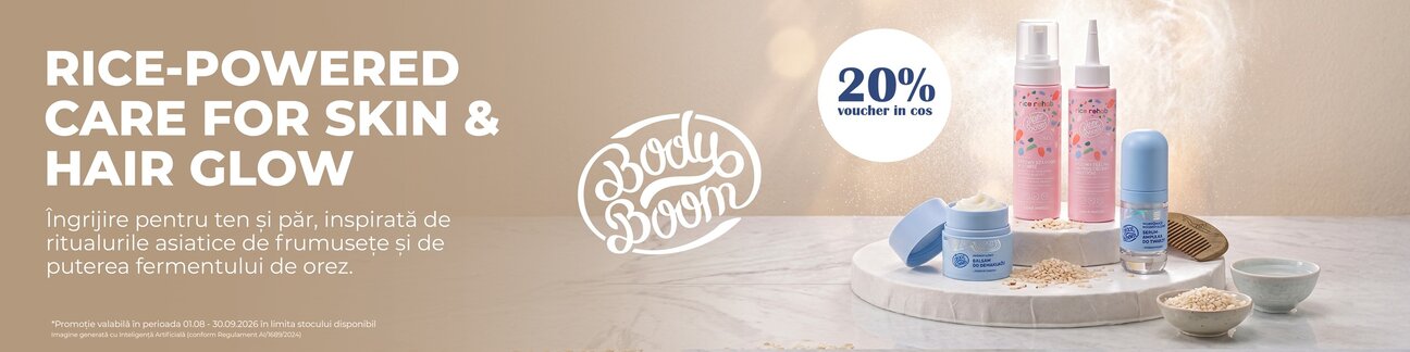 Body Boom 20% Voucher in cos August-Septembrie