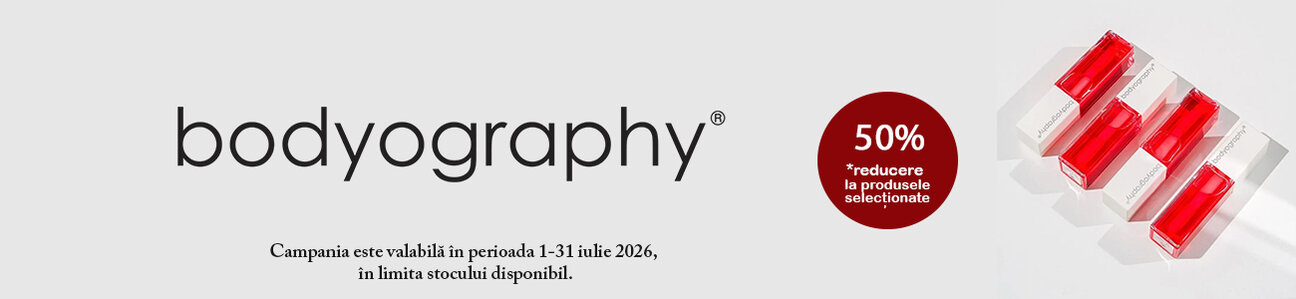 Bodyography 50% Reducere Iulie