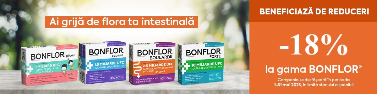 Bonflor 18% Reducere Mai