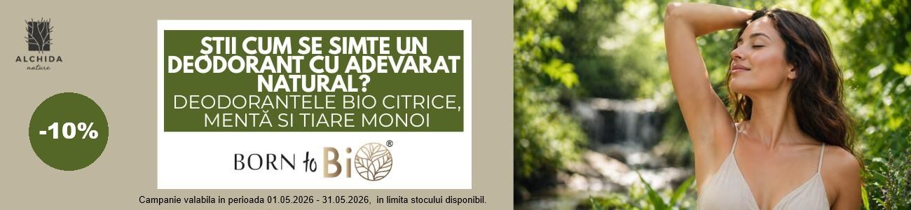 Born to Bio 10% Reducere Mai 