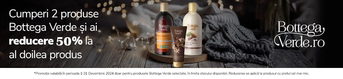 Bottega Verde 1+50% Reducere La Al Doilea Produs Decembrie