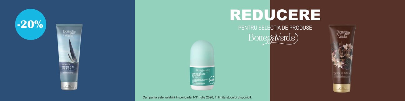 Bottega Verde 20% Reducere Iulie